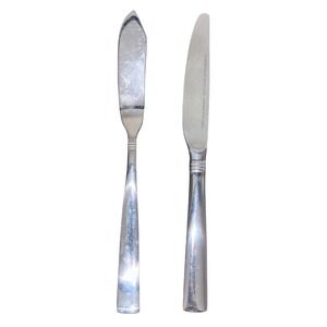 Heritage Mint Ltd Stainless China | Butter Knife and Spreader Knife | Set of 2